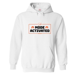 Sikh Mode Activated Religious Sign Print Unisex Kids & Adult Pullover Hoodie									